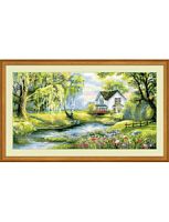 1357 Набор для вышивания "Райский уголок"